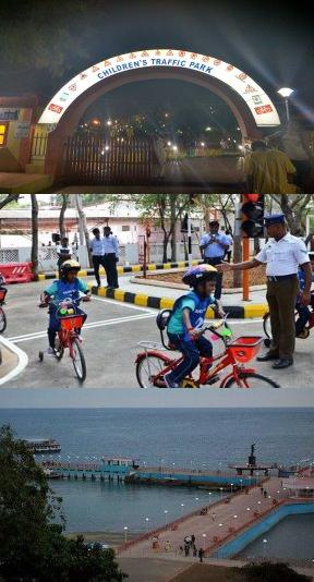 children-traffic-park